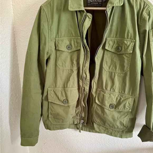 J. Crew Men's Olive Green Field Jacket - Picture 3 of 3